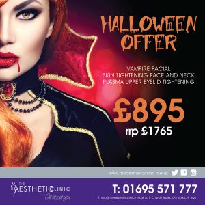 Last chance to take up our spooktacular special offer!!! The Aesthetic Clinic